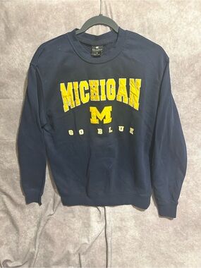 Colosseum Michigan Go Blue Sweatshirt